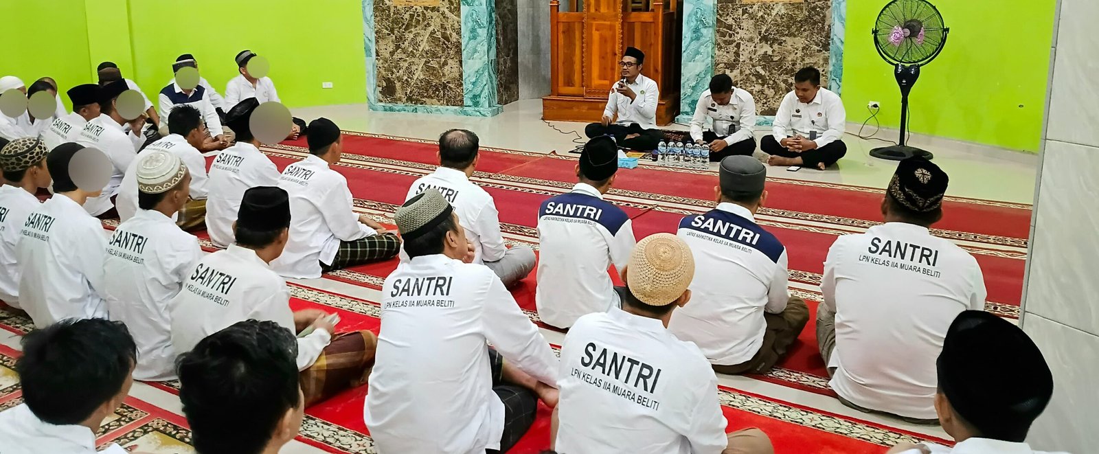 Lapas Narkotika Muara Beliti Peringati Hari Santri Nasional, Gelar Pengajian dan Doa Bersama di Masjid At-Taubbah.