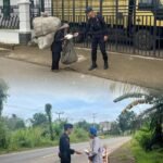 Satbrimob Polda Sumsel Batalyon B Pelopor Laksanakan “Jumat Berkah”, Wujud Kepedulian bagi Sesama.