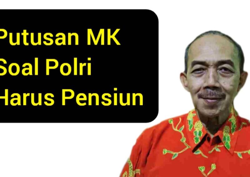 Putusan MK Soal Polri Harus Pensiun || Aceng Syamsul Hadie: Putusan MK Harus Dilaksanakan Tanpa Tafsir dan Tanpa Alasan Penundaan.
