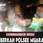 Jumat Barokah, Polsek Muara Beliti Salurkan Bantuan Sembako untuk Warga Kurang Mampu