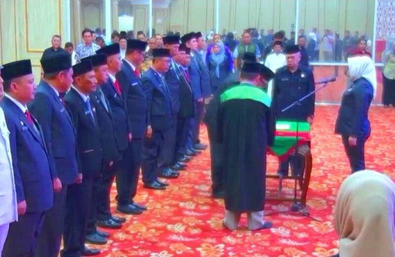 Bupati Mura Hj. Ratna Machmud Lantik 14 Pejabat, Berikut Nama-namanya
