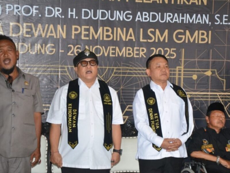 Jenderal TNI (Purn) Dudung Abdurahman Resmi Dilantik sebagai Ketua Dewan Pembina LSM GMBI