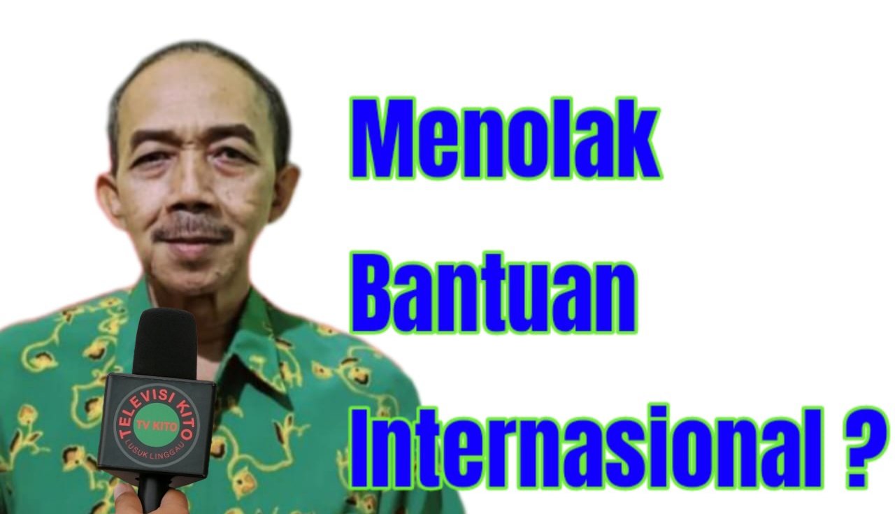 Aceng Syamsul Hadie: Menolak Bantuan Internasional, Negara Mengkhianati Rakyat