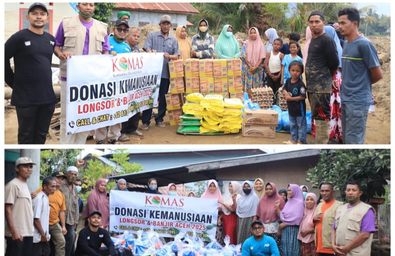 Baharuddin Harahap: KOMAS dan IKPM Gontor Aceh Salurkan Bantuan Logistik hingga Starlink untuk Korban Banjir Aceh Adalah Kewajiban dan Kepedulian
