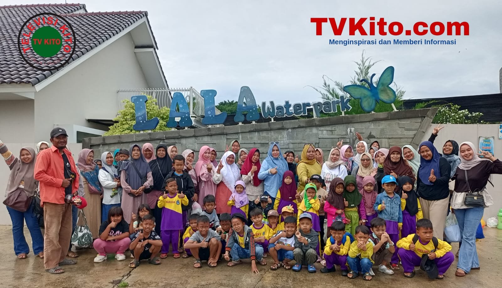 TPA Daarurrahman Cigayam Gelar Rekreasi Ceria di LALA Water Park Majalengka