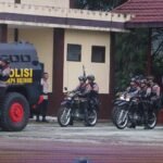 Satbrimob Polda Sumsel Batalyon B Pelopor Gelar Latihan Detasemen 45 Anti Anarkis