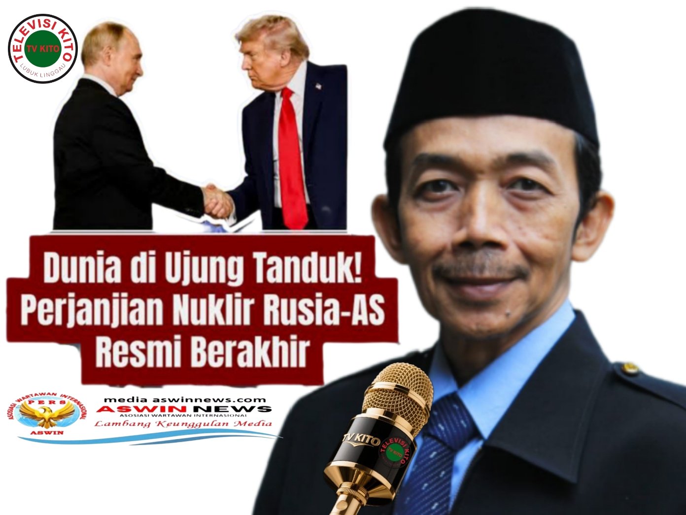 Aceng Syamsul Hadie: Berakhirnya Perjanjian Nuklir Rusia–Amerika Jadi Alarm Keras bagi Peradaban