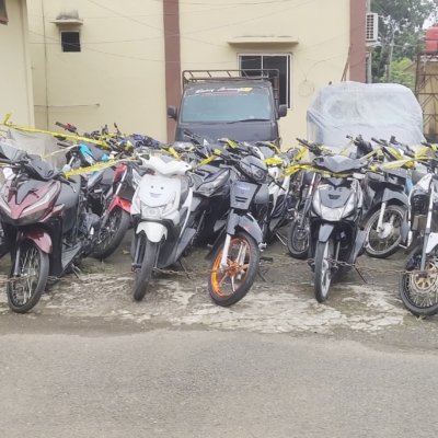 Polres Musi Rawas Amankan 40 Motor Diduga Balap Liar Saat Ramadhan