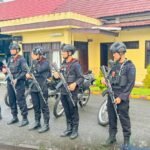 Satbrimob Polda Sumsel Batalyon B Pelopor Jaga Kamtibmas Lewat Patroli Dialogis
