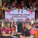 Satbrimob Polda Sumsel Batalyon B Pelopor Laksanakan TKJ Semester I TA 2026