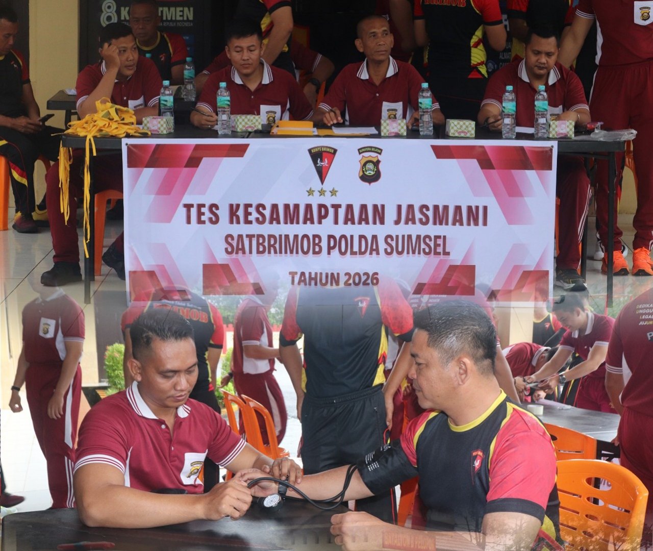 Satbrimob Polda Sumsel Batalyon B Pelopor Laksanakan TKJ Semester I TA 2026
