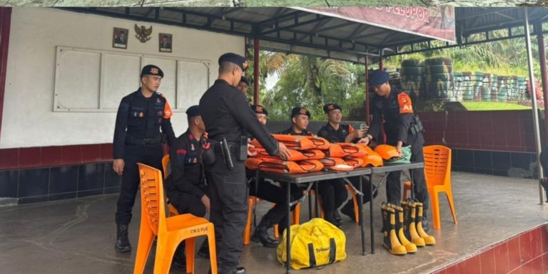 Batalyon B Pelopor Laksanakan Siaga SAR, Pastikan Kesiapan Personel dan Peralatan