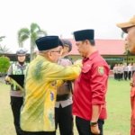 Sekda Musi Rawas Hadiri Apel Pencanangan Sabuk Kamtibmas “Jaga Musi Rawas”