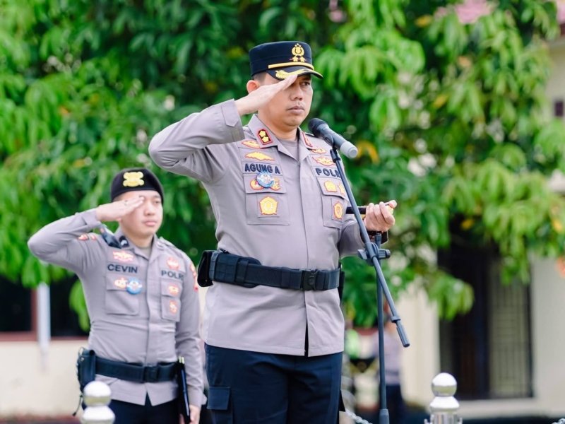 Polres Musi Rawas Bersama Forkopimda dan Elemen Masyarakat Gelar Apel Deklarasi “Jaga Musi Rawas”