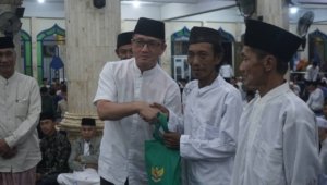 Wakapolres Lubuk Linggau Hadiri Peringatan Nuzulul Qur’an di Masjid Agung As-Salam