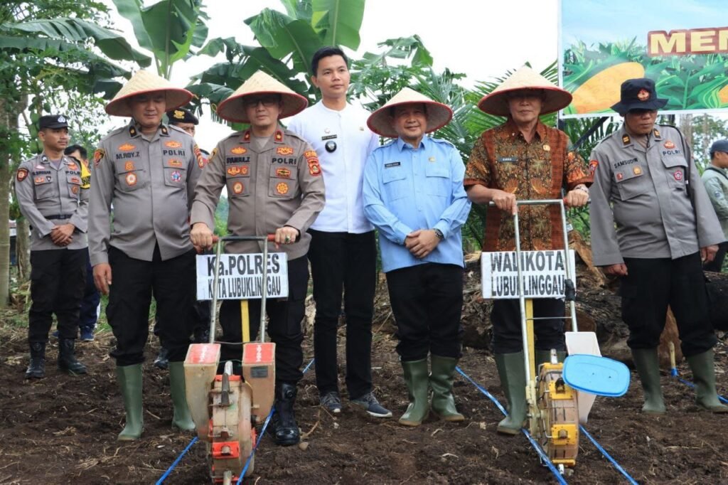 Polres Lubuk Linggau Gelar Tanam Raya Kuartal I 2026, Dukung Program Swasembada Pangan Nasional