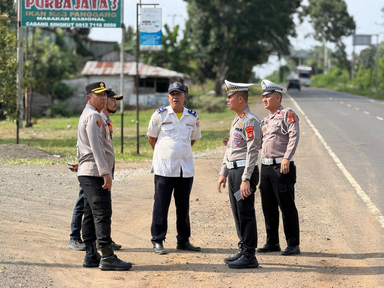 Kapolres Lubuk Linggau Tinjau Jalur Mudik, Pastikan Kesiapan Arus Lebaran 2026