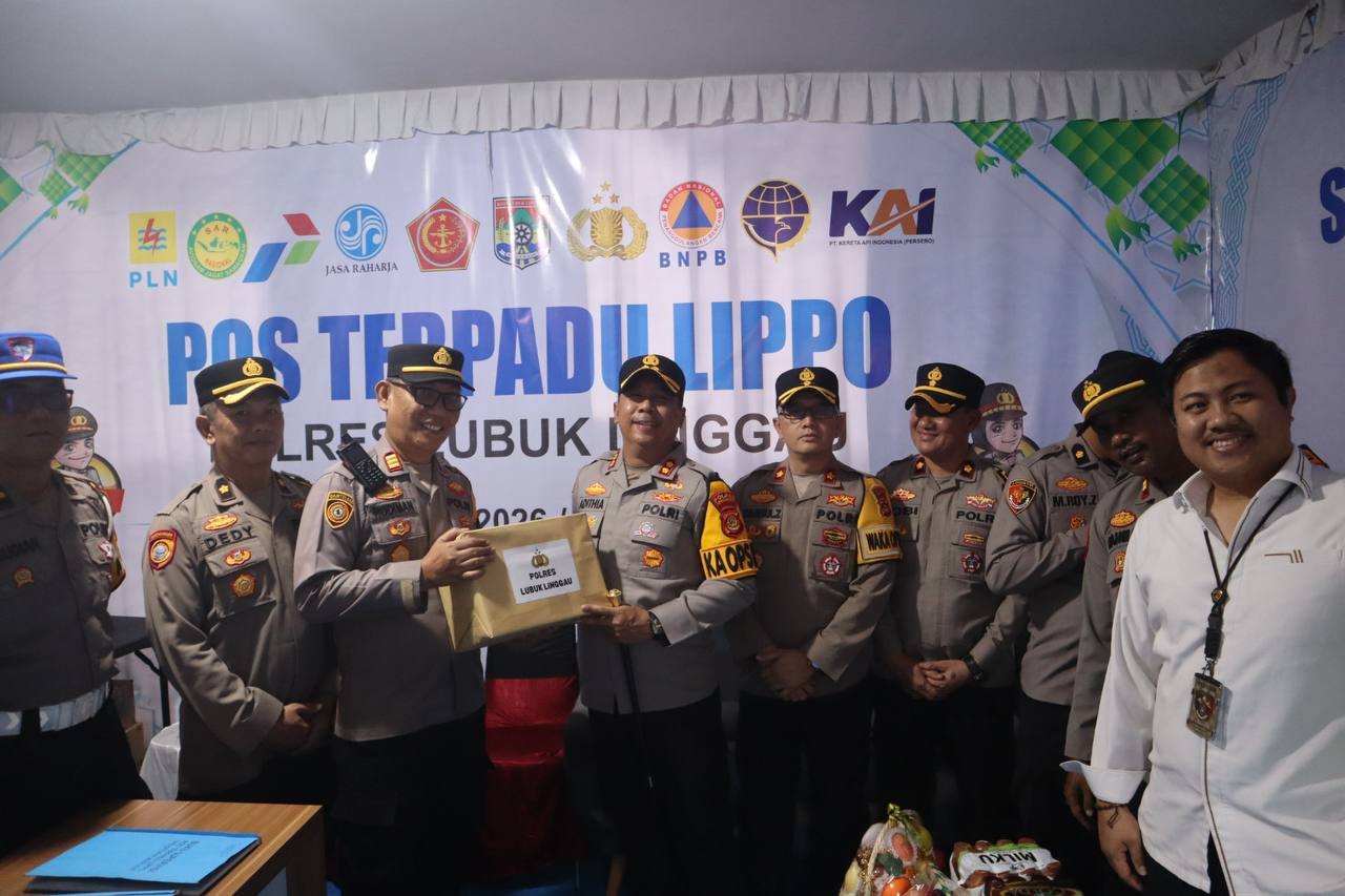 Kapolres Lubuk Linggau Tinjau Pos Operasi Ketupat Musi 2026, Beri Apresiasi Langsung ke Personel