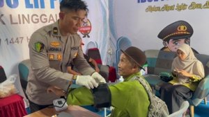 Sidokkes Polres Lubuk Linggau Tetap Siaga di Hari Lebaran, Pastikan Kesehatan Petugas dan Pemudik