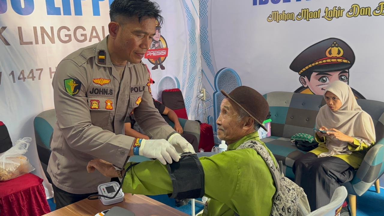 Sidokkes Polres Lubuk Linggau Tetap Siaga di Hari Lebaran, Pastikan Kesehatan Petugas dan Pemudik