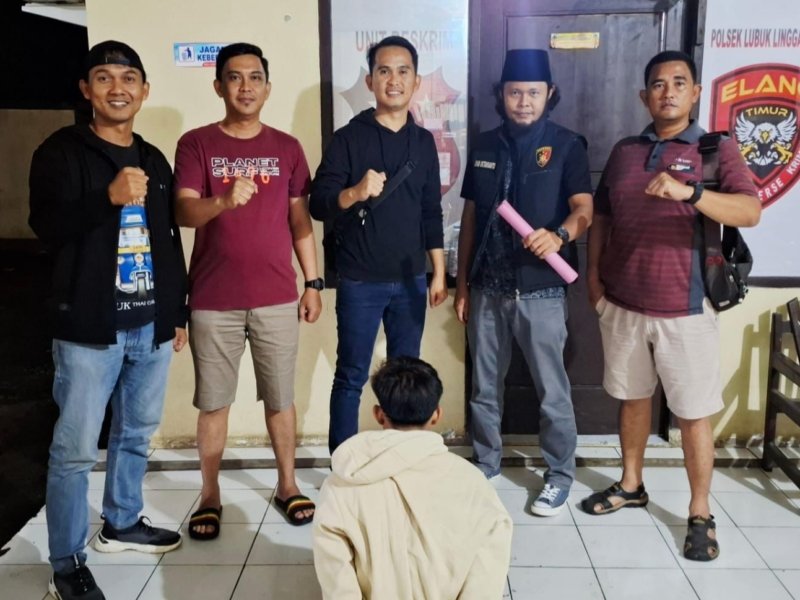 Tim Elang Timur Polsek Lubuk Linggau Timur I Ringkus Remaja Pelaku Curanmor