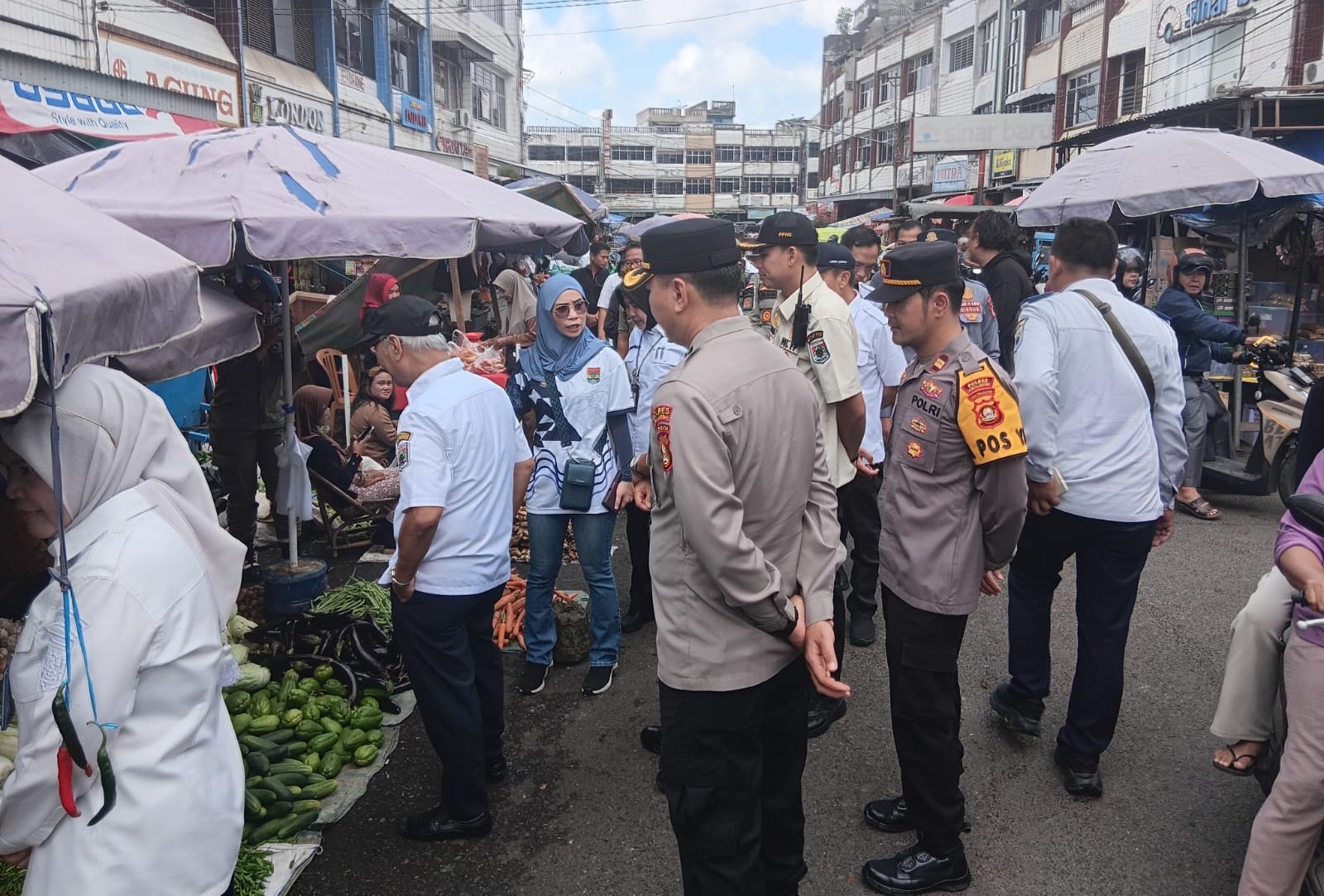 Wali Kota dan Polres Lubuk Linggau Sidak Pasar Jelang Lebaran, Pastikan Harga dan Stok Aman