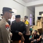 Kebakaran Gudang Saat Malam Takbiran, Polres Lubuk Linggau Gerak Cepat Amankan Lokasi