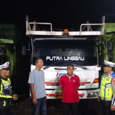 Arus Balik Memuncak, Polisi Perketat Penyekatan Truk ODOL di Lubuk Linggau