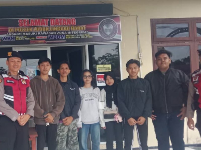 Polres Lubuk Linggau Kawal Rombongan Mahasiswa ke Bengkulu, Wujud Nyata Pelayanan Polri