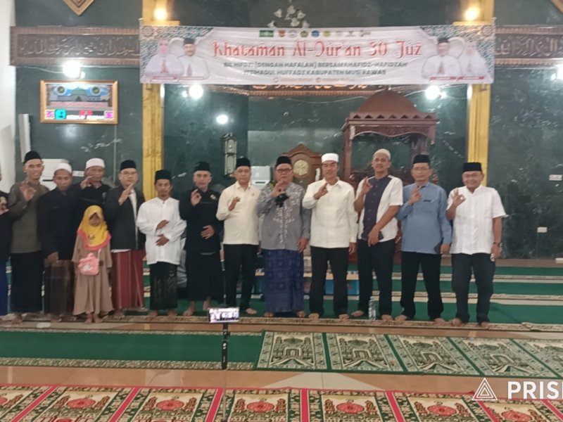 MasyaAllah! Puluhan Hafidz-Hafidzah Musi Rawas Khatamkan 30 Juz Tanpa Mushaf
