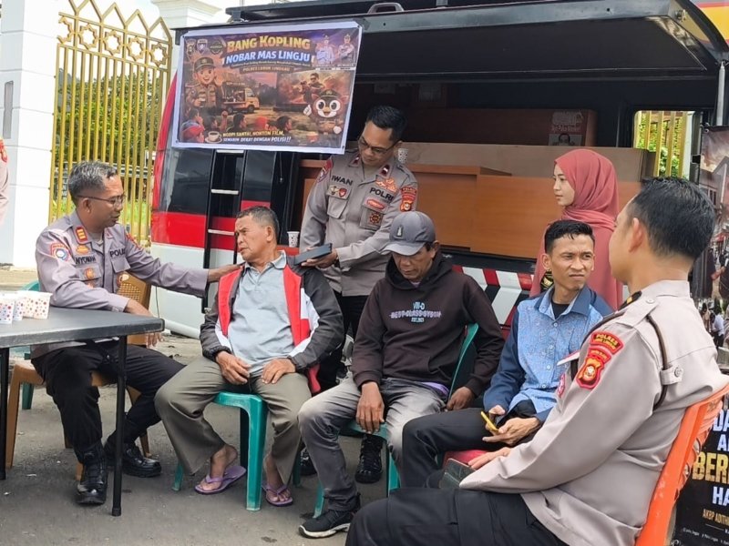 Ngopi Bareng Polisi di Jalanan! “Bangkopling” Polres Lubuk Linggau Jadi Solusi Humanis Jaga Kamtibmas