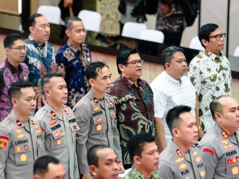 Wakapolres Musi Rawas Hadiri Rakor Forkopimda, Dukung Peningkatan Produksi Migas di Sumsel
