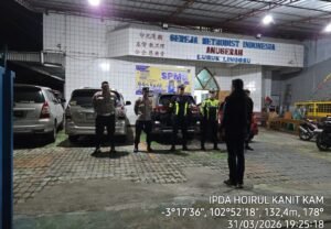 Polres Lubuk Linggau Amankan Ibadah Paskah di GMI Anugerah, Suasana Aman dan Khidmat
