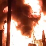 Kebakaran Sumur Minyak Ilegal di Keluang Kembali Terjadi, Aparat Masih Bungkam