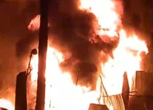 Kebakaran Sumur Minyak Ilegal di Keluang Kembali Terjadi, Aparat Masih Bungkam