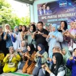 Srikandi Demokrat Jombang Gelar Halal Bihalal dan Pijat Terapi