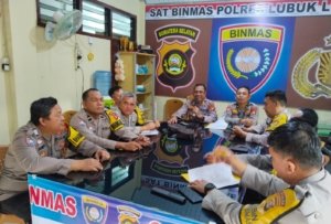Tingkatkan Profesionalisme, Sat Binmas Polres Lubuk Linggau Gelar Latharkatpuan