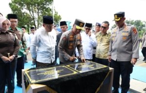 Sinergi Polri dan Pemda, Kapolda Sumsel Resmikan Fasilitas Pelayanan Publik di Musi Rawas