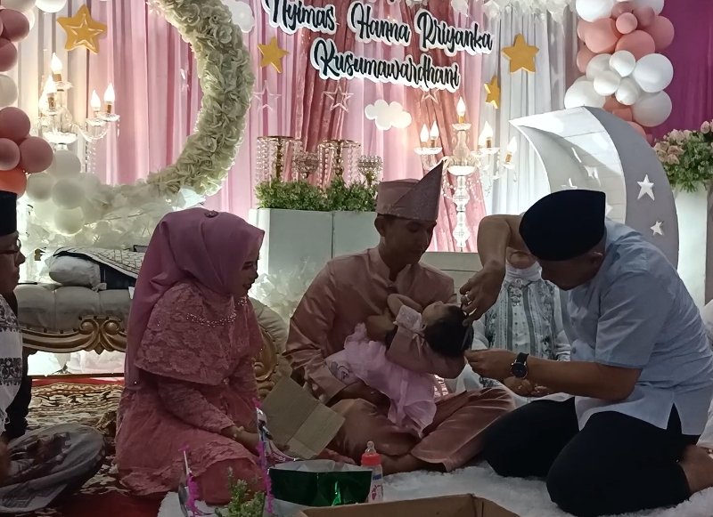 Wali Kota Lubuk Linggau Hadiri Tasyakuran Aqiqah, Wujud Kedekatan dengan Masyarakat