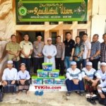Kapolres Musi Rawas Sambangi Ponpes Raudlatul Ulum, Salurkan Bantuan Kapolda Sumsel