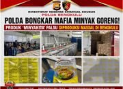 Polda Bongkar Mafia Minyak Goreng, ‘Minyakita’ Palsu Diproduksi Massal di Bengkulu