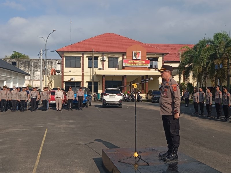 “Apel Siaga Mayday 2026, Polres Lubuk Linggau Pastikan Situasi Kondusif”