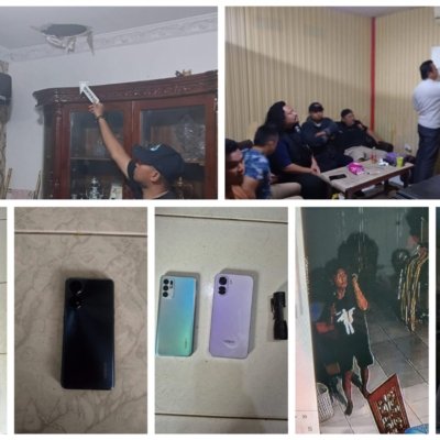 Pelaku Curat Jebol Plafon Ditangkap Kurang dari 12 Jam, Tiga HP Raib