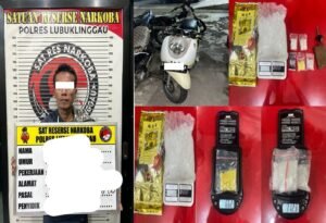 Polres Lubuk Linggau Gagalkan Peredaran 1 Kg Sabu Asal Muratara, Satu Kurir Ditangkap di Jalinsum
