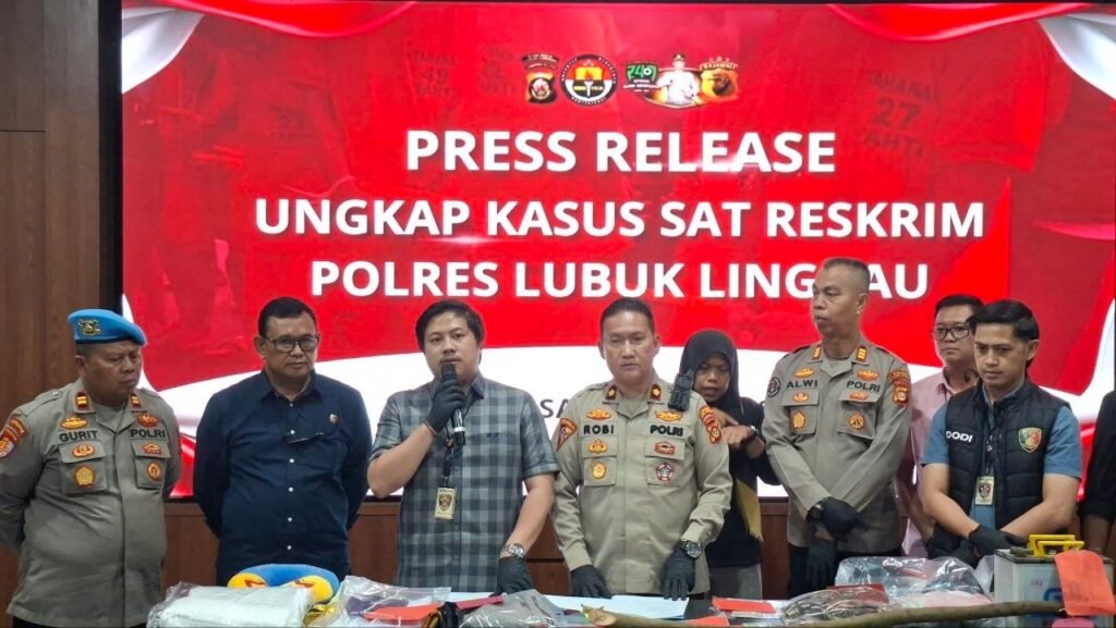 Dalam Sebulan, Sat Reskrim Polres Lubuk Linggau Ungkap 54 Kasus Kejahatan, 23 Tersangka Diamankan