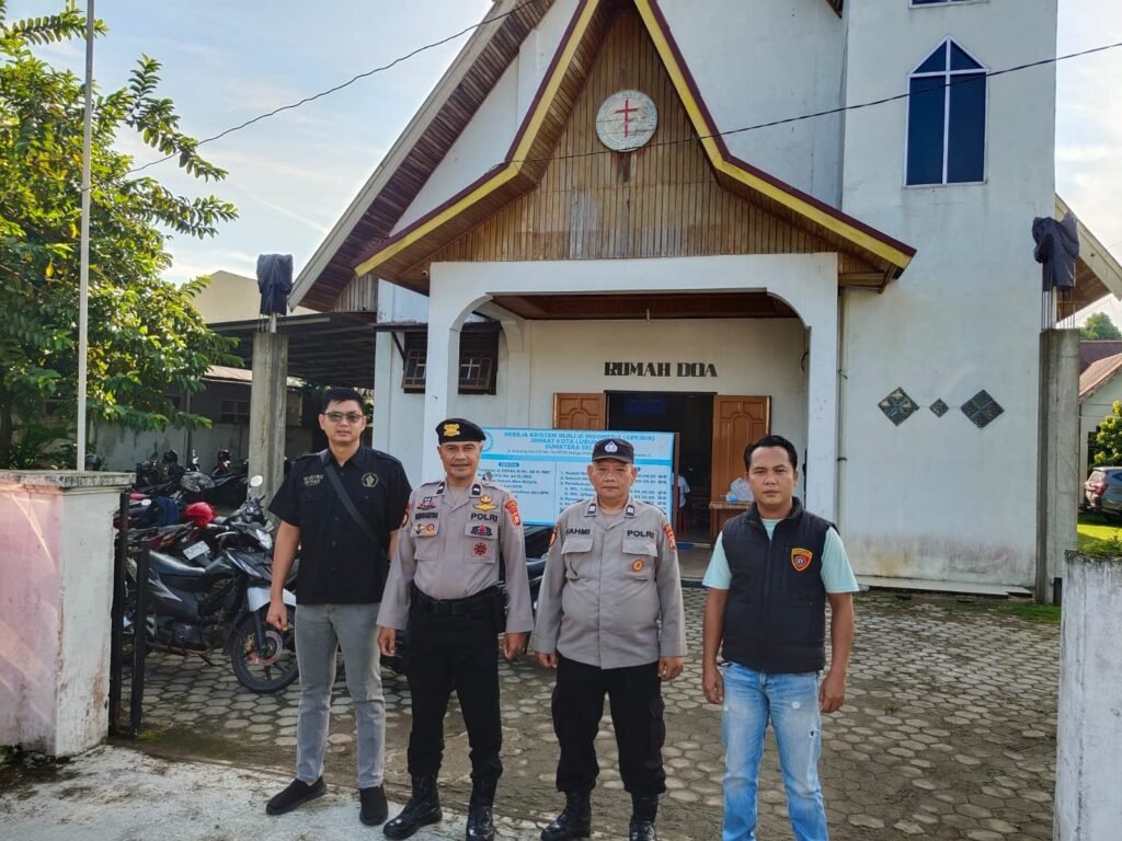 Polres Lubuk Linggau Perketat Pengamanan Ibadah Kenaikan Isa Almasih, Jemaat Beribadah Khidmat dan Aman