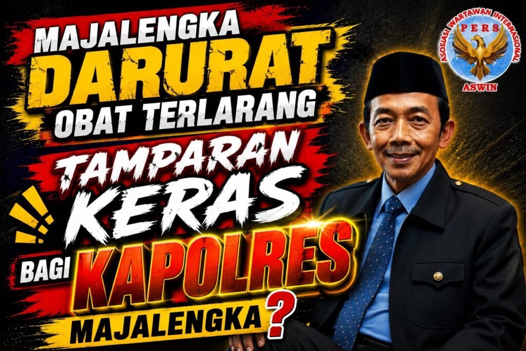 Majalengka Darurat Obat Terlarang: Tamparan Keras Bagi Kapolres Majalengka?  Oleh: Aceng Syamsul Hadie (ASH)