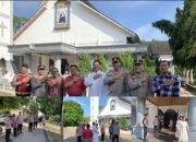 Pastikan Ibadah Kondusif, Kapolres Musi Rawas Pantau Keamanan Gereja
