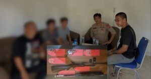 Polisi Amankan Tiga Pelaku Penembakan di Desa Semeteh, Dua Masih Diburu