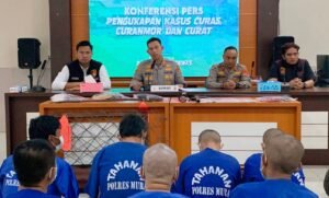 Kapolres Musi Rawas Tegaskan Tidak Ada Ruang Bagi Pelaku Kejahatan 3C, Enam LP Berhasil Diungkap dan Delapan Tersangka Ditangkap